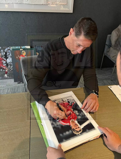 รูปถ่าย Fernando Torres มาพร้อมลายเซ็นในกรอบพรีเมี่ยม