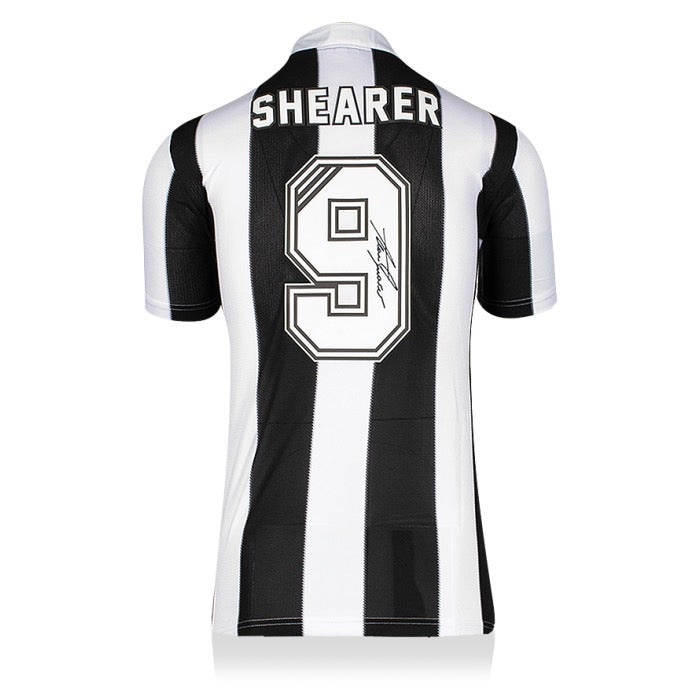 เสื้อแข่งนิวคาสเซิ่ลลิขสิทธิ์แท้ รุ่น Alan Shearer มาพร้อมลายเซ็นและกรอบสุดพรีเมี่ยม