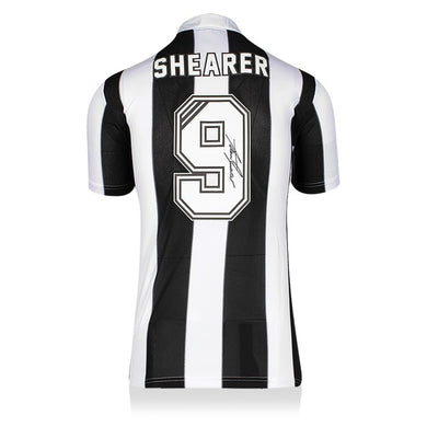 เสื้อแข่งนิวคาสเซิ่ลลิขสิทธิ์แท้ รุ่น Alan Shearer มาพร้อมลายเซ็นและกรอบสุดพรีเมี่ยม