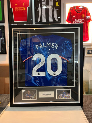 เสื้อบอลเชลซีฤดูกาล 2024-2025 พร้อมลายเซ็น Cole Palmer อัดกรอบสวยหรู