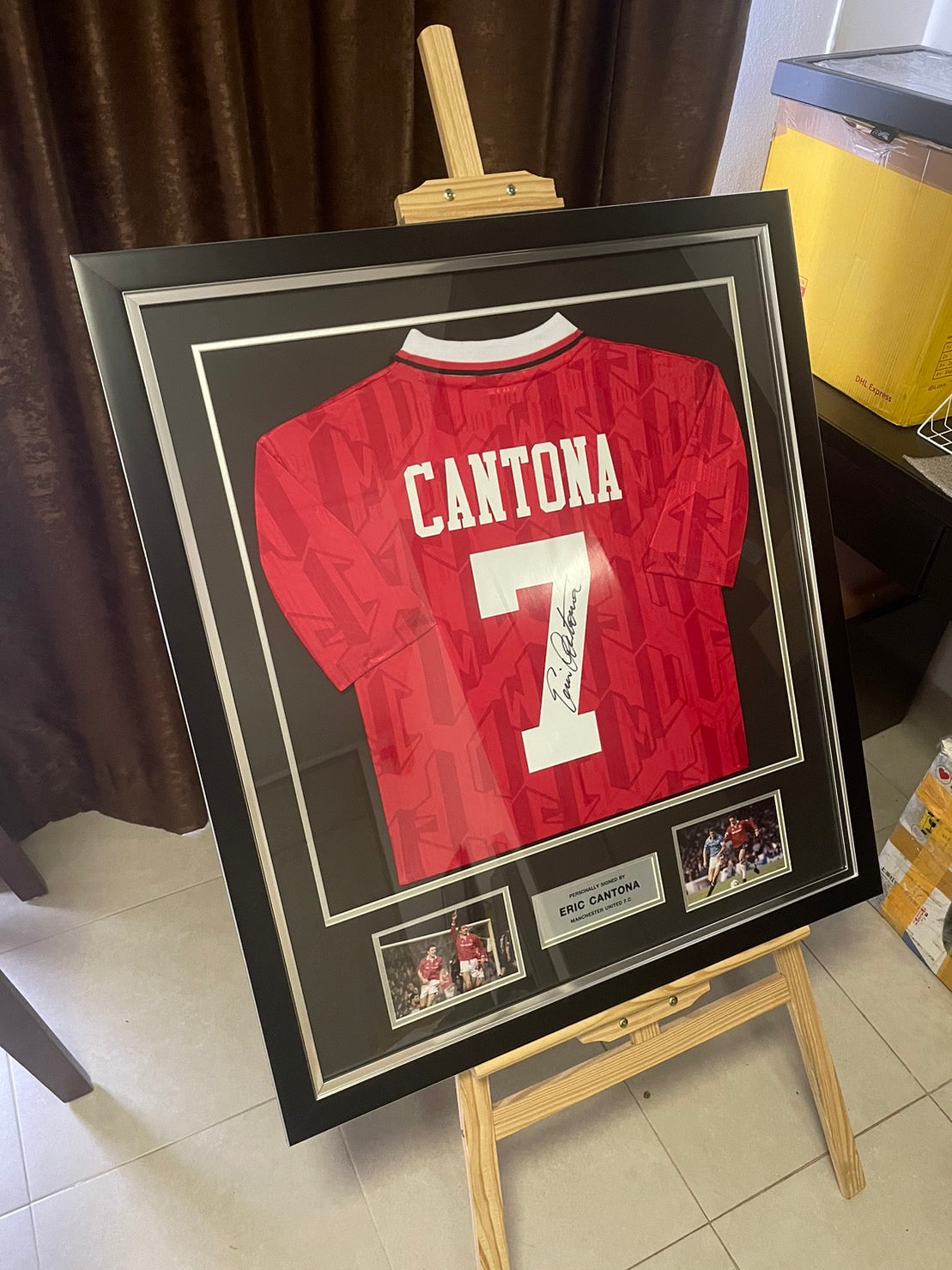 เสื้อแข่งแมนเชสเตอร์ยูไนเต็ดลิขสิทธิ์แท้ Eric Cantona ปี 1994 มาพร้อมล