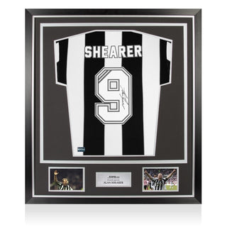เสื้อแข่งนิวคาสเซิ่ลลิขสิทธิ์แท้ รุ่น Alan Shearer มาพร้อมลายเซ็นและกรอบสุดพรีเมี่ยม